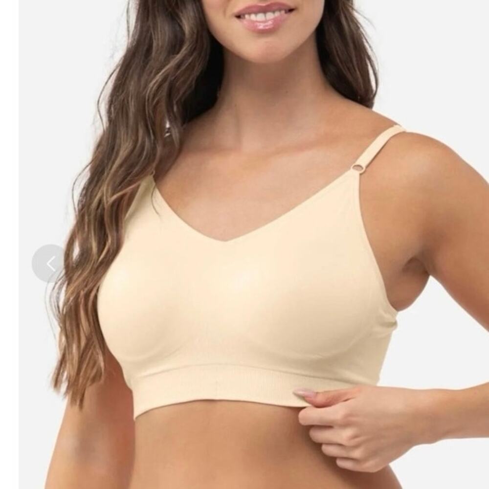 🌻2/$20 Underoutfit Size S Full Coverage Comfort Bra Style 454 Sand